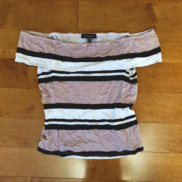 Dynamite off-the-shoulder crop top - Picture 3 of 4